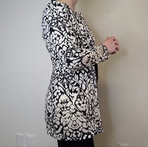 Anne Fontaine NWT* Rena Cotton Blend Metallic Woven Fabric Blazer Size EU 38